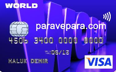 yapı kredi bankası world kart